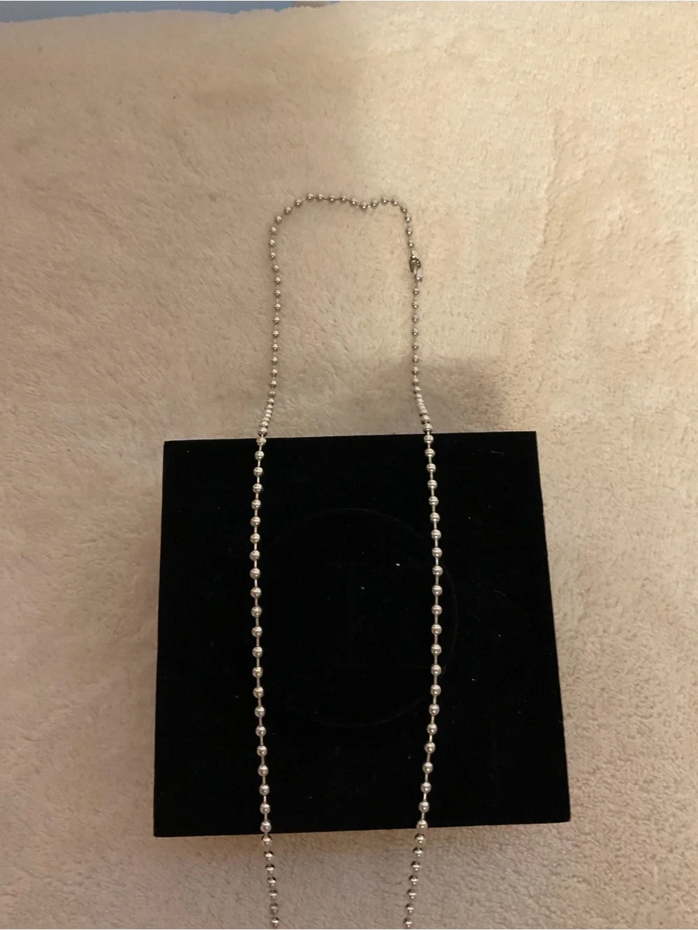Two-Tone Cross Pendant Necklace in Silver and Yellow